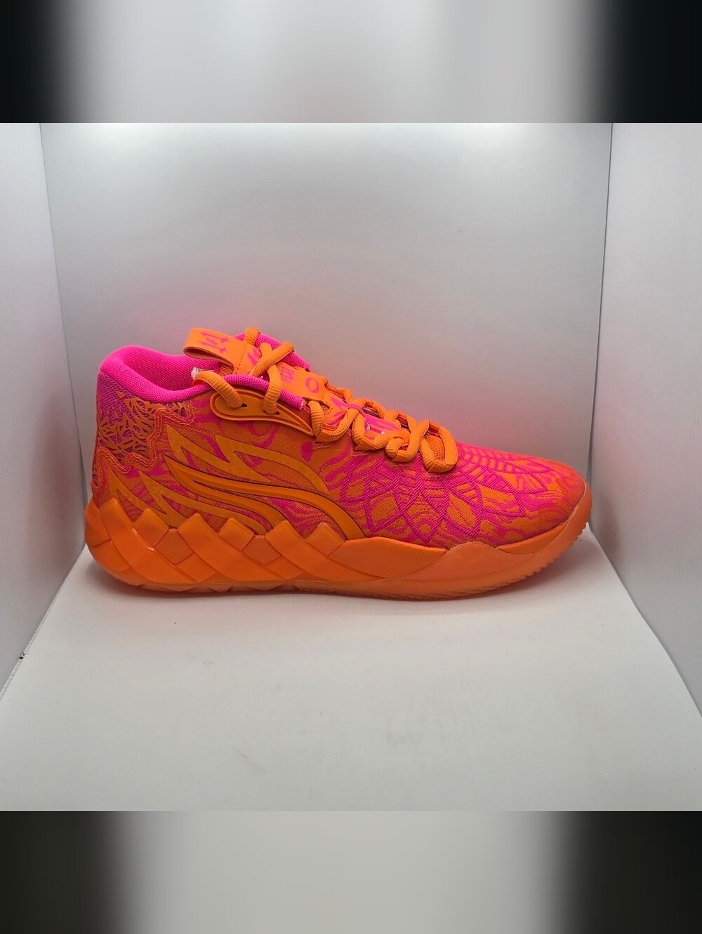 PUMA MB.01234 Mash-Up Orange Pink Men's Basketball Mens 9